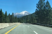 View of Mt Shasta from I5